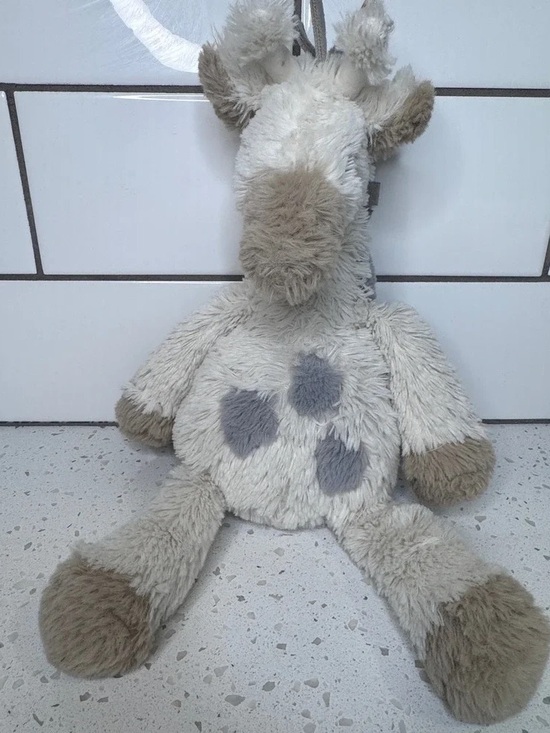 Other - Plush Dog Toy Giraffe in Cream & Taupe